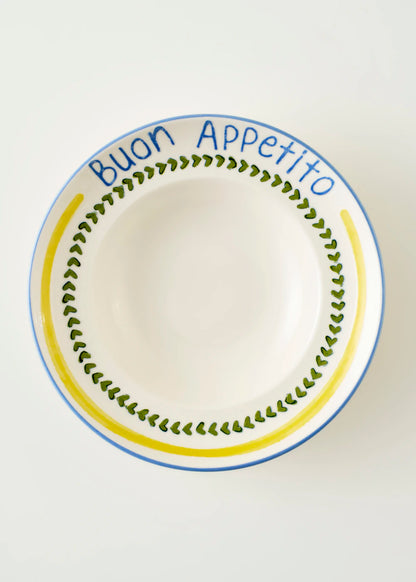 Lemoncello Porselen Makarna Tabağı (27 cm) - 5