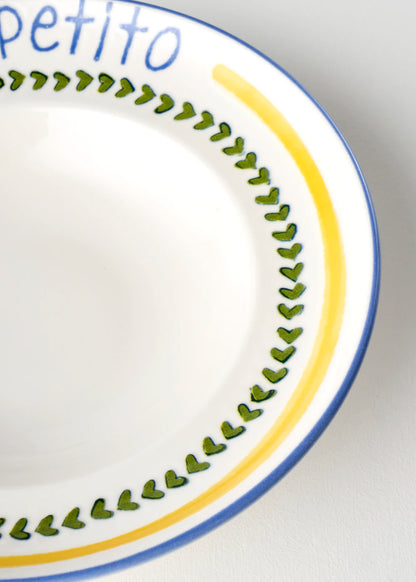 Lemoncello Porselen Makarna Tabağı (27 cm) - 6