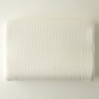Boyun Destekli Ortopedik Visco Yastık Beyaz (55X35X12X10 cm)