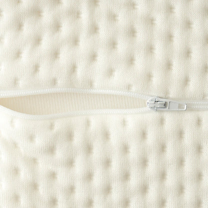 Boyun Destekli Ortopedik Visco Yastık Beyaz (55X35X12X10 cm)