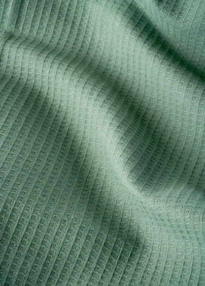 %100 Pamuk Feel Çift Kişilik Waffle Pike Haki (200x220 cm)