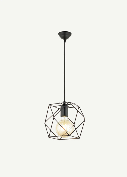 Celine 3'lü Sıralı Sarkıt Avize Siyah (50x90 cm)
