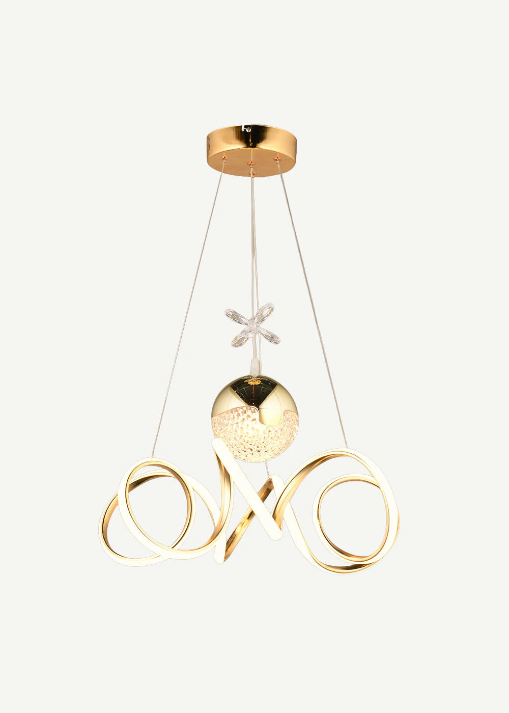 Enzo Led Sarkıt Avize Gold (40x70 cm)