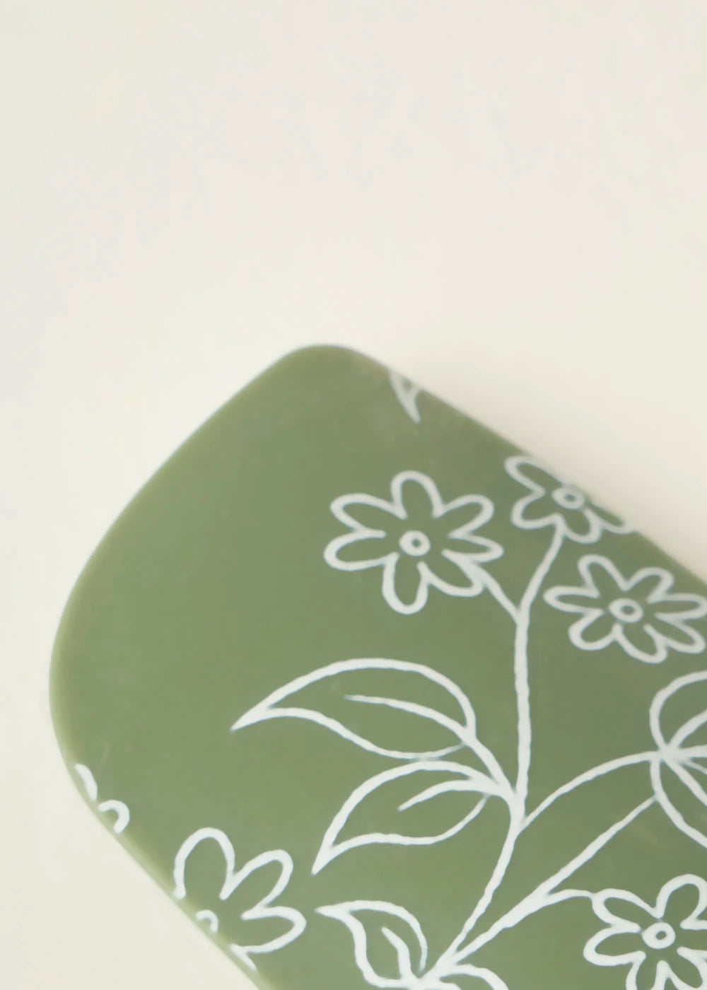 Floral 2'li Silikon Hazırlık Seti Haki - 5
