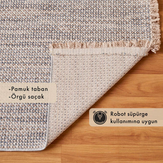 Arden Modern Halı Mavi (200x290 cm)