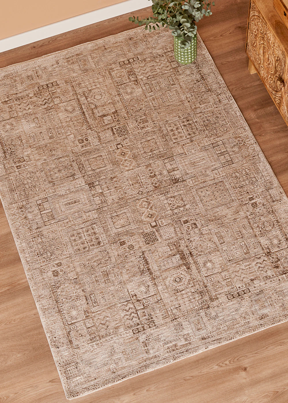Jovak Modern Halı Kahverengi (200x290 cm)
