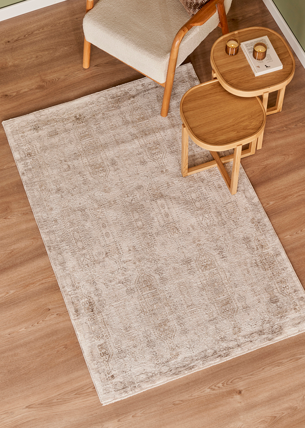 Kelt Modern Halı Bej (120x180 cm)