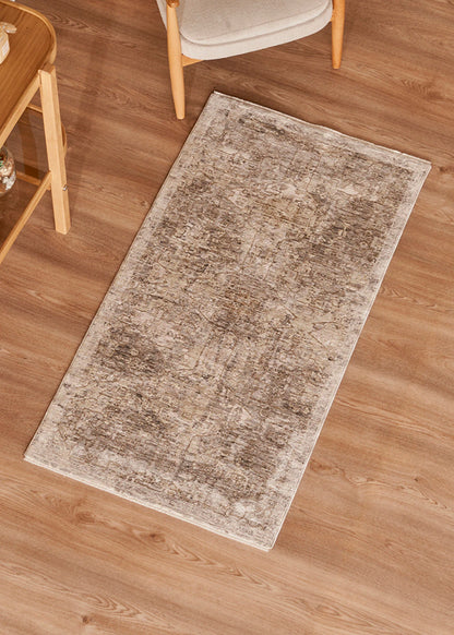 Zenvio Modern Halı Vizon (80x150 cm)