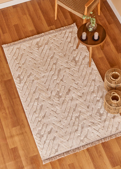Sienna Modern Halı Vizon (120x180 cm)
