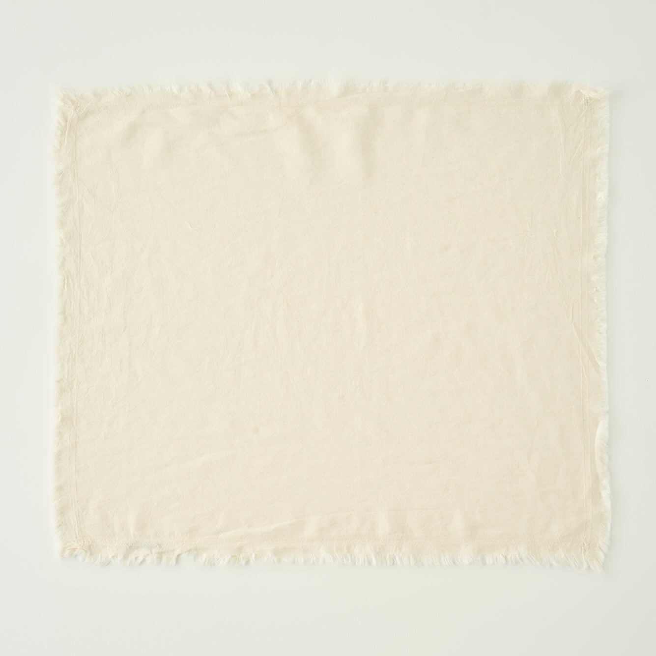 %100 Pamuk Olive Püsküllü Amerikan Servis Krem (35x45 cm) - 2