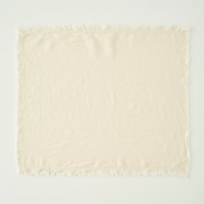 %100 Pamuk Olive Püsküllü Amerikan Servis Krem (35x45 cm)