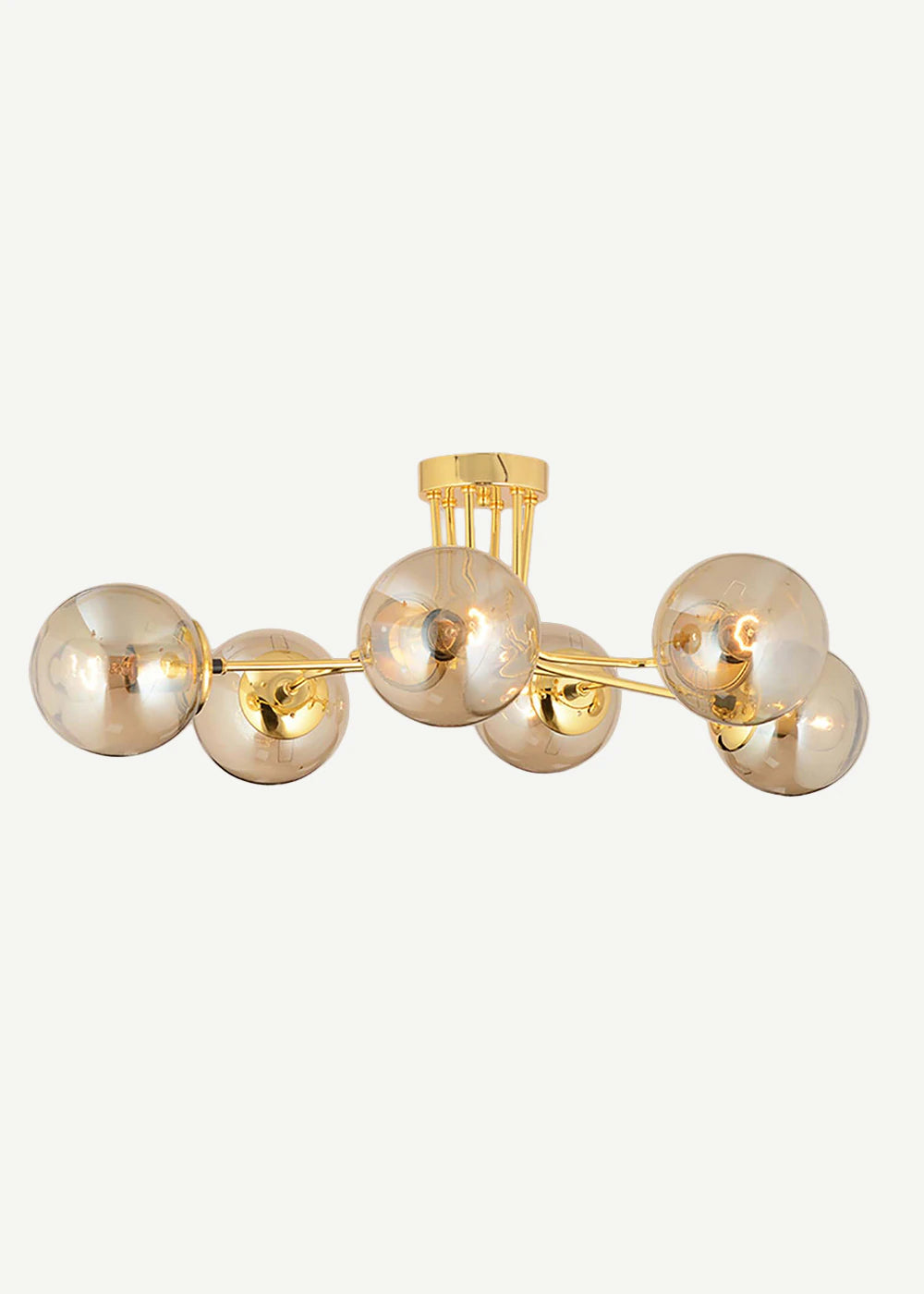 Joanne 6'lı Avize Gold (30x80 cm)