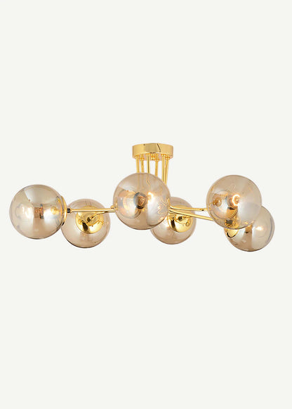 Joanne 6'lı Avize Gold (30x80 cm)