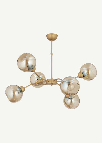 Leto 6'lı Avize Eskitme (75x55 cm)