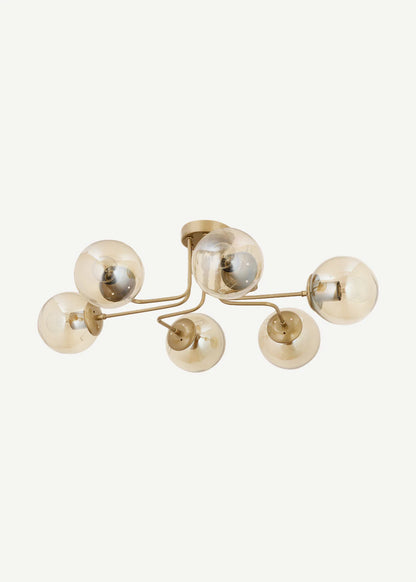 Joanne 6'lı Avize Gold (30x80 cm)