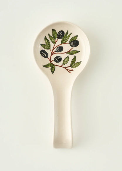 Olive Kirli Kaşıklık Beyaz (11,5x24 cm)