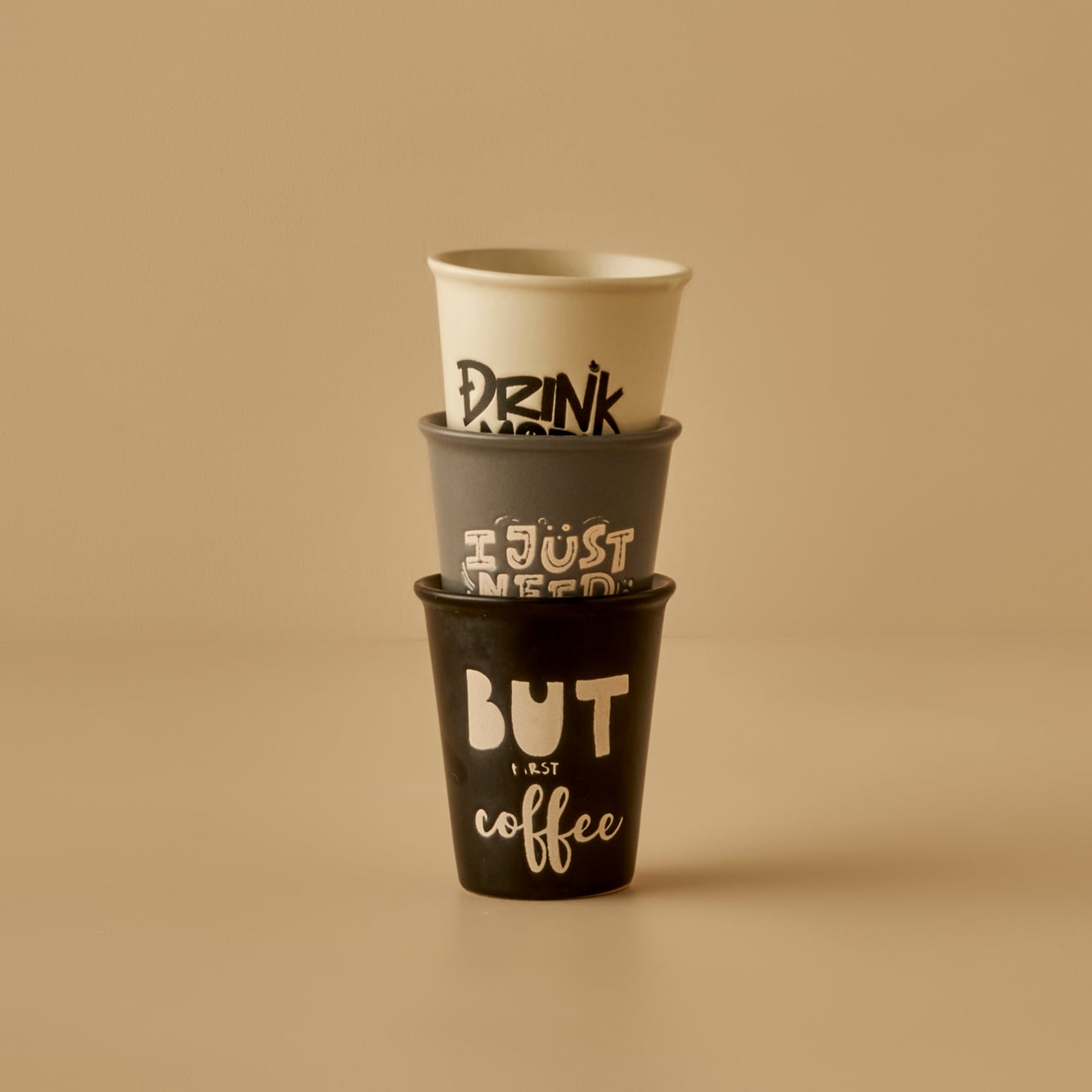 Need Stoneware Espresso Fincanı 6'lı (100 cc) - 3