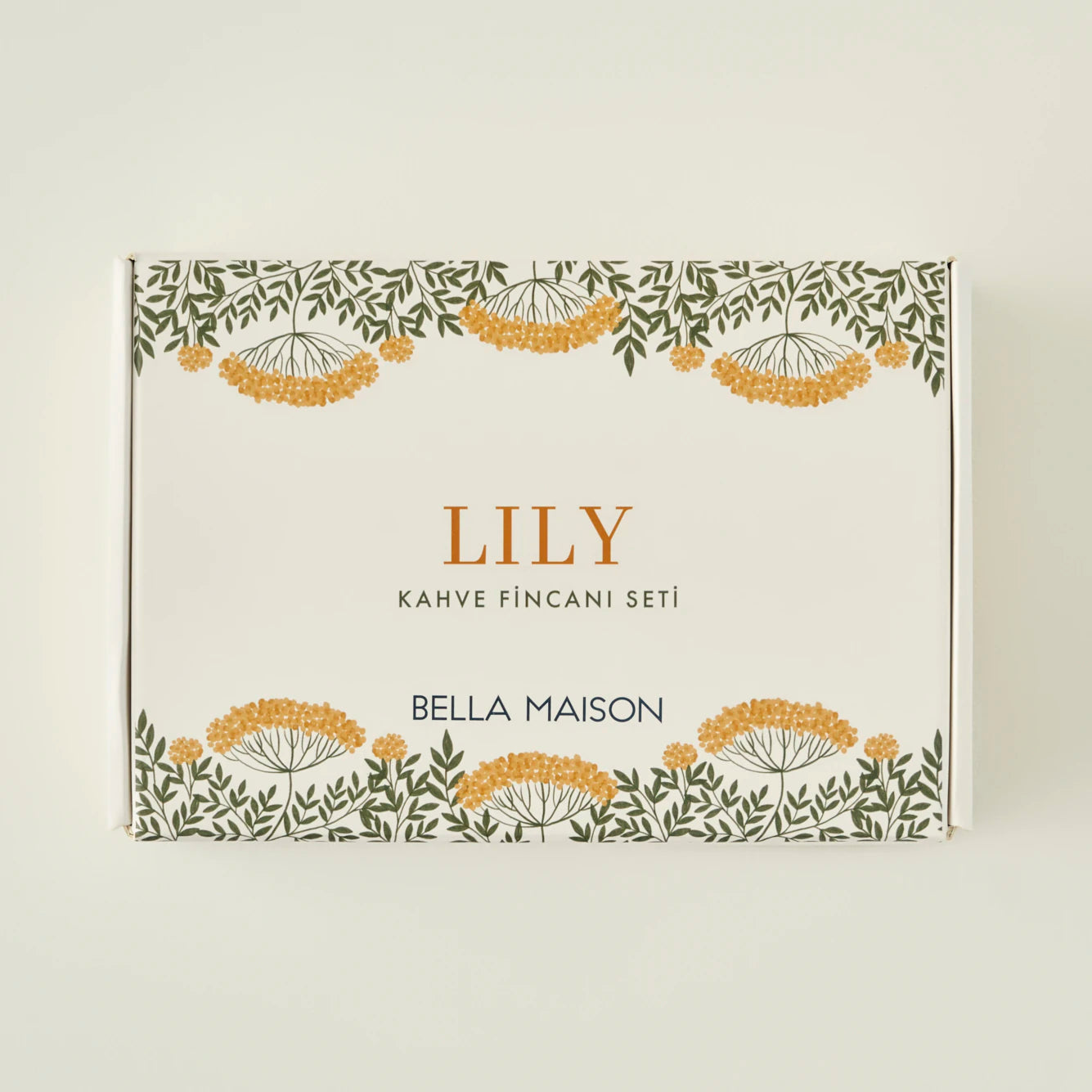 Lily Porselen 2'li Kahve Fincanı Seti Yeşil (90 cc) - 4