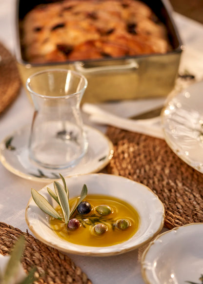 Olive Porselen 26 Parça 6 Kişilik Kahvaltı Takımı Yeşil - 6