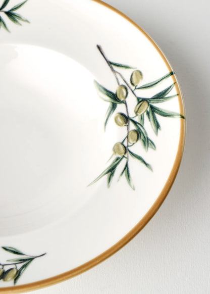 Olive Porselen Makarna Tabağı Yeşil (27 cm) - 2