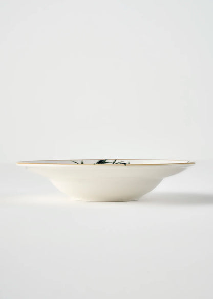 Olive Porselen Makarna Tabağı Yeşil (27 cm)