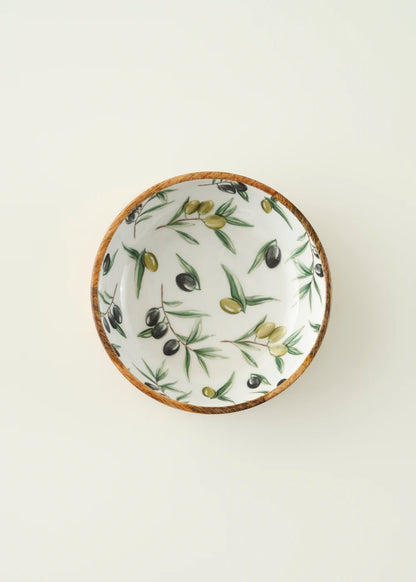 Olive Mango Sunum Kasesi (20x6 cm)