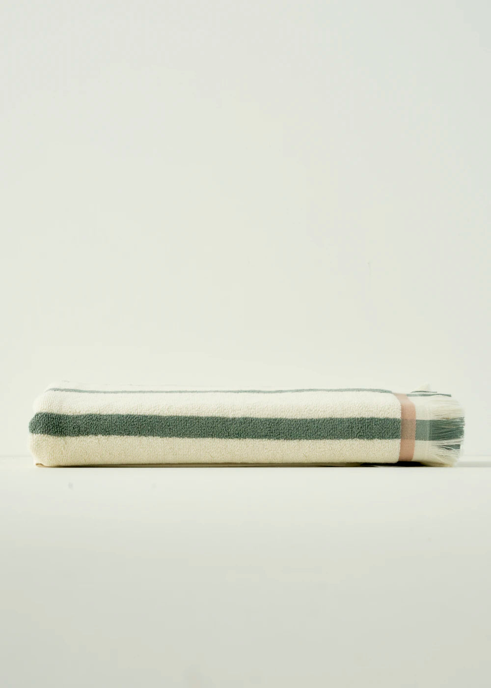 %100 Pamuk Ella Banyo Havlusu Gri (90x150 cm) - 90x150 cm - YEŞİL 2 - 4