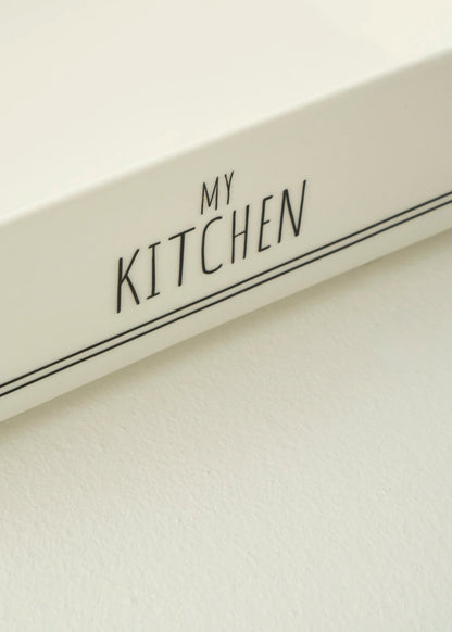 My Kitchen Porselen Fırın Kabı Orta Boy Beyaz (29,8x18,7x5,8 cm)