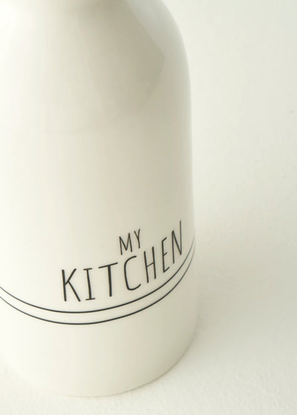 My Kitchen Porselen Yağdanlık Beyaz (350 cc)