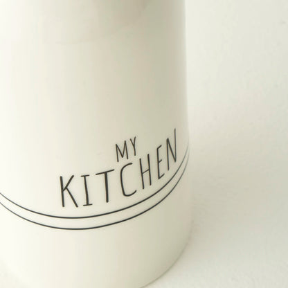 My Kitchen Porselen Yağdanlık Beyaz (350 cc)