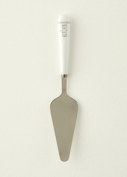 My Kitchen Çelik Spatula Beyaz (25,7x4,8x1,3 cm)