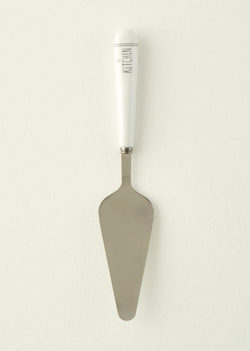 My Kitchen Çelik Spatula Beyaz (25,7x4,8x1,3 cm)