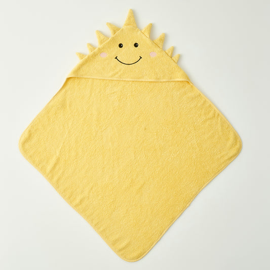 %100 Pamuk Sunshine Kundak Havlu Sarı (75x75 cm)