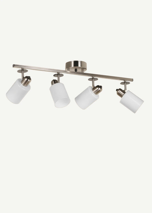 Breeze 4'lü Sıralı Plafonyer Avize (12x20x75 cm)