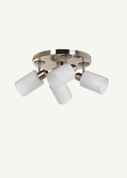 Breeze 3'lü Sıralı Plafonyer Avize Krom (56x20 cm)