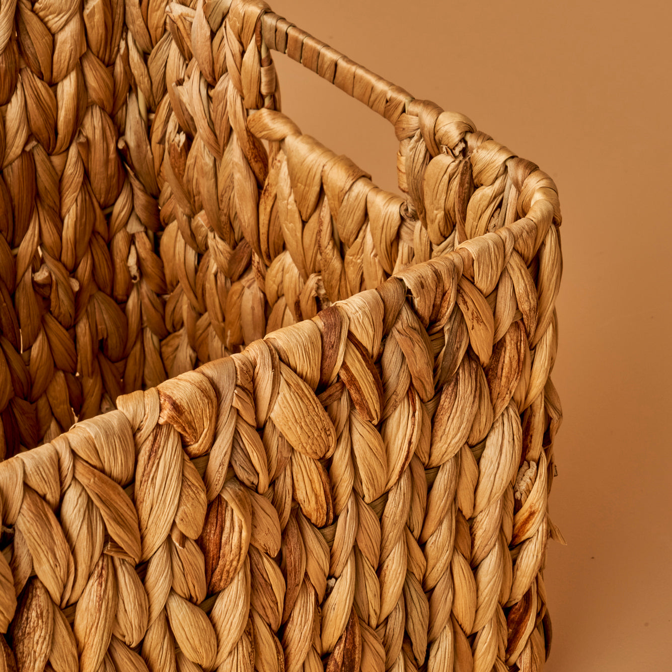 Hope Dekoratif Sepet Naturel (38x28x25 cm) - 30x20x21 cm - NATUREL 2 - 2