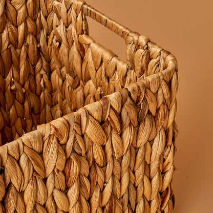Hope Dekoratif Sepet Naturel (38x28x25 cm) - 30x20x21 cm - NATUREL 2 - 2