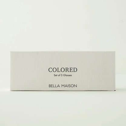 Colored 3'lü Bardak Seti Yeşil (380 cc)
