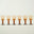 Colored 6'lı Ayaklı Kahve Yanı Su Bardağı Amber (47 cc)