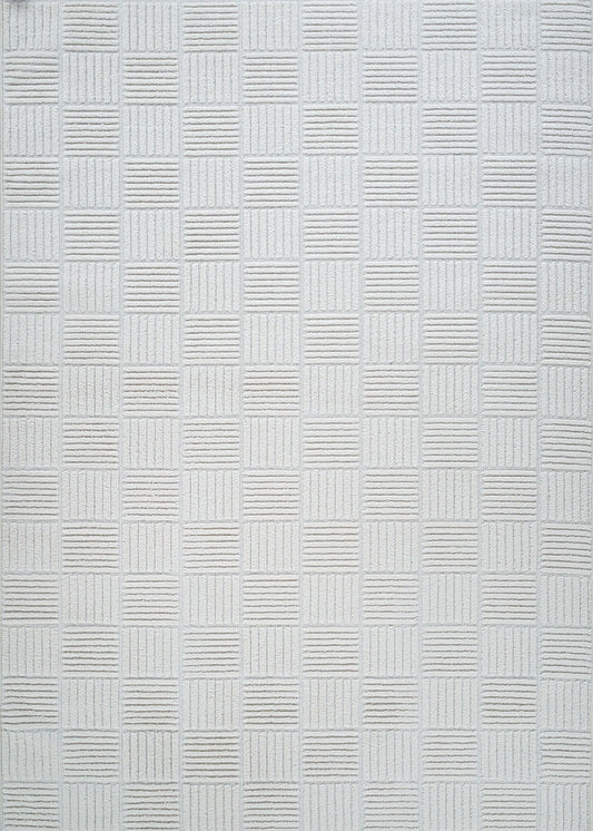 Anemon Modern Halı Beyaz (195x290 cm)