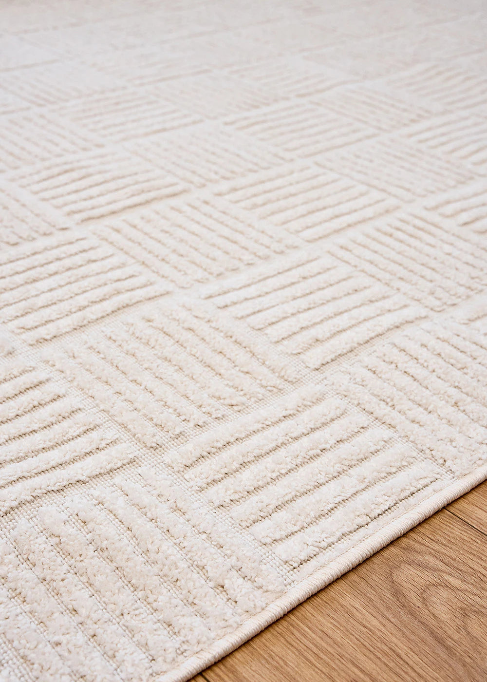 Anemon Modern Halı Antrasit (75x150 cm) - 195x290 cm - BEYAZ - 5