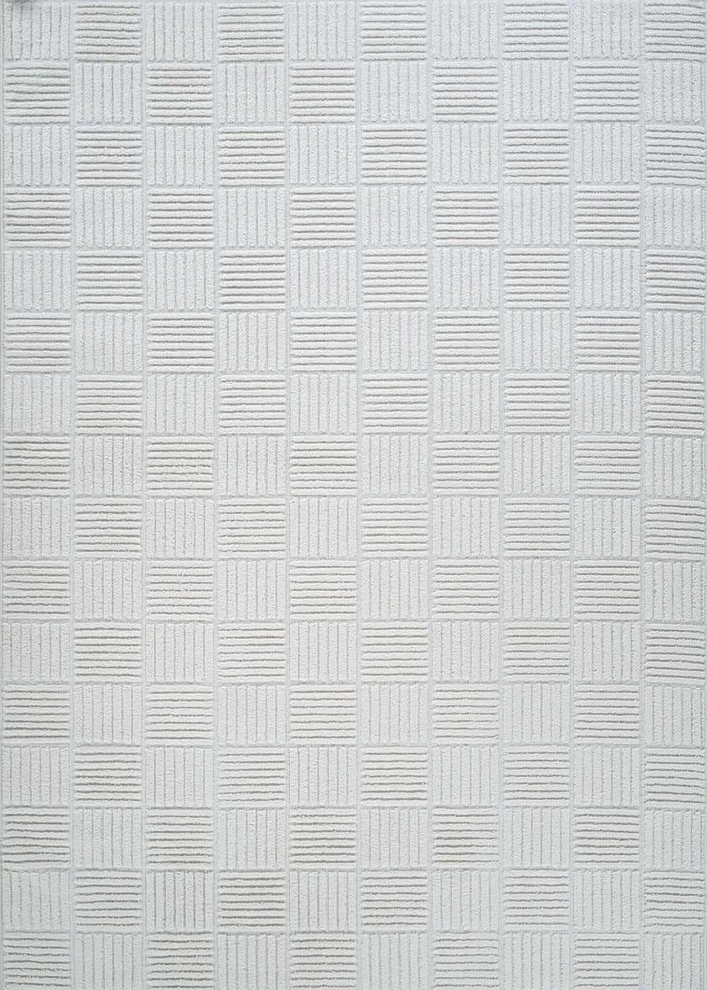 Anemon Modern Halı Antrasit (75x150 cm) - 95x200 cm - BEYAZ - 2