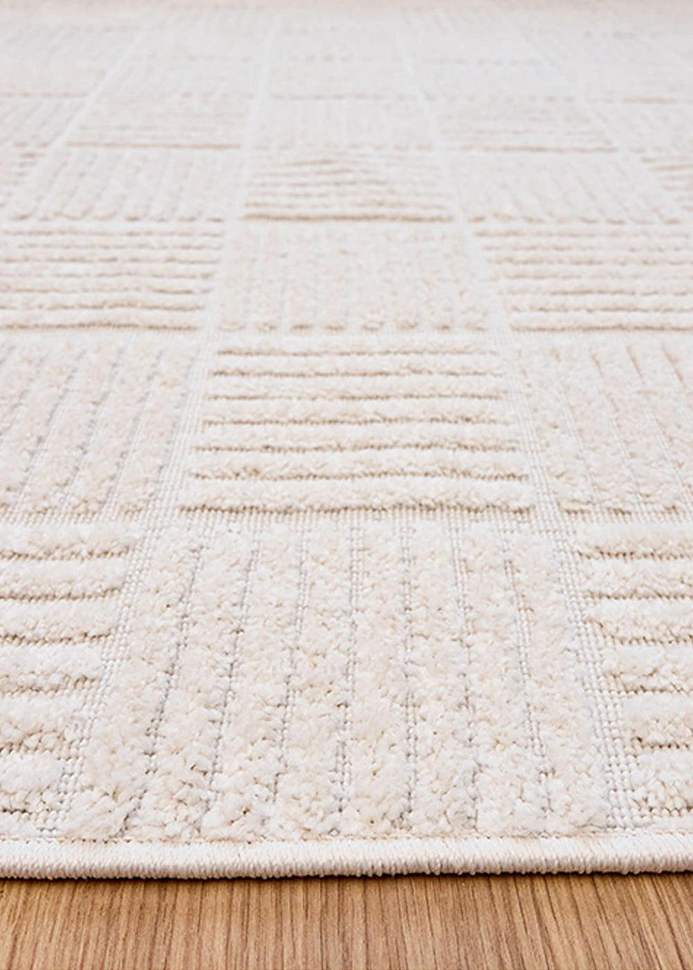 Anemon Modern Halı Antrasit (75x150 cm) - 95x300 cm - BEYAZ - 4