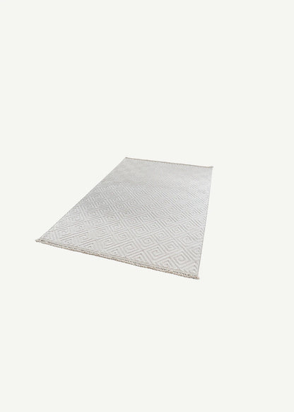 Anemon Modern Halı Antrasit (75x150 cm) - 155x230 cm - KREM - 4