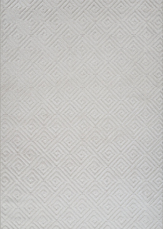 Anemon Modern Halı Krem (75x150 cm)