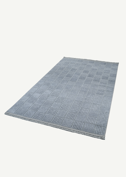 Anemon Modern Halı Antrasit (75x150 cm) - 115x180 cm - GRİ - 5