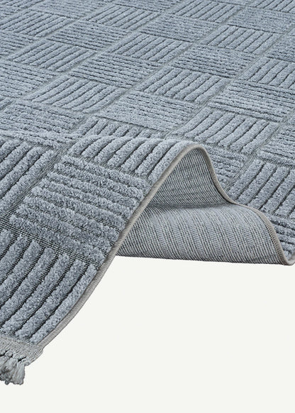 Anemon Modern Halı Antrasit (75x150 cm) - 155x230 cm - GRİ - 3