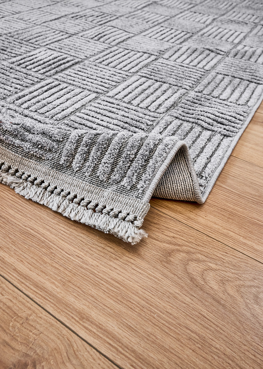 Anemon Modern Halı Gri (195x290 cm)