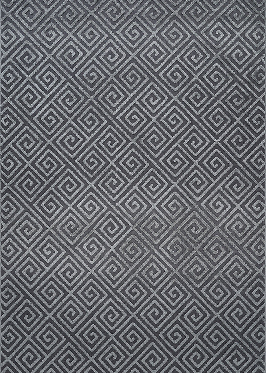 Anemon Modern Halı Antrasit (75x150 cm) - 2