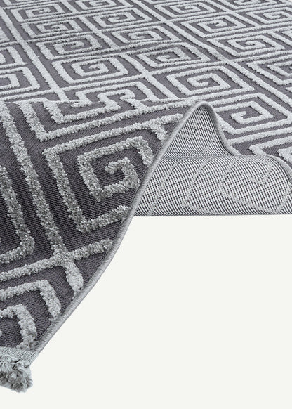 Anemon Modern Halı Antrasit (75x300 cm)